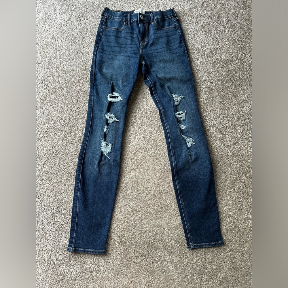 Abercrombie Kids Girls Skinny Jeans size 13/14 Long
